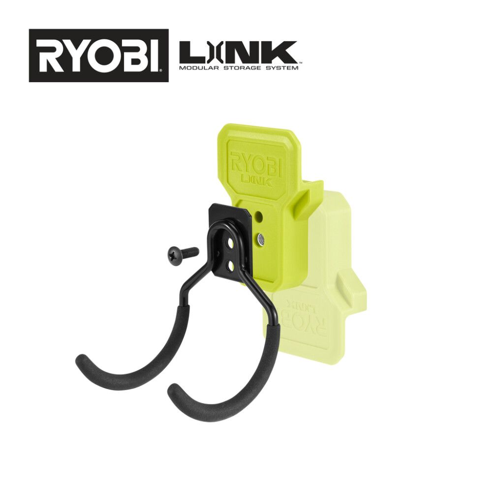 Työkalukoukku käännettävällä taustalla Ryobi LINK RSLW816