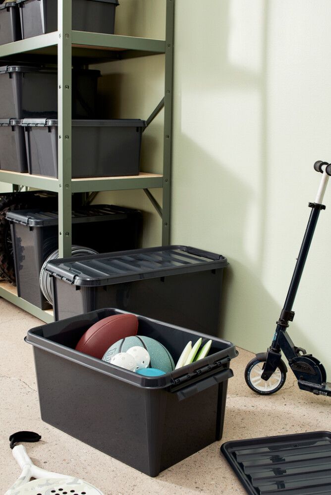 Säilytyslaatikko SmartStore Recycled  46 L Antrasiitti 59 x 39 x 31 cm