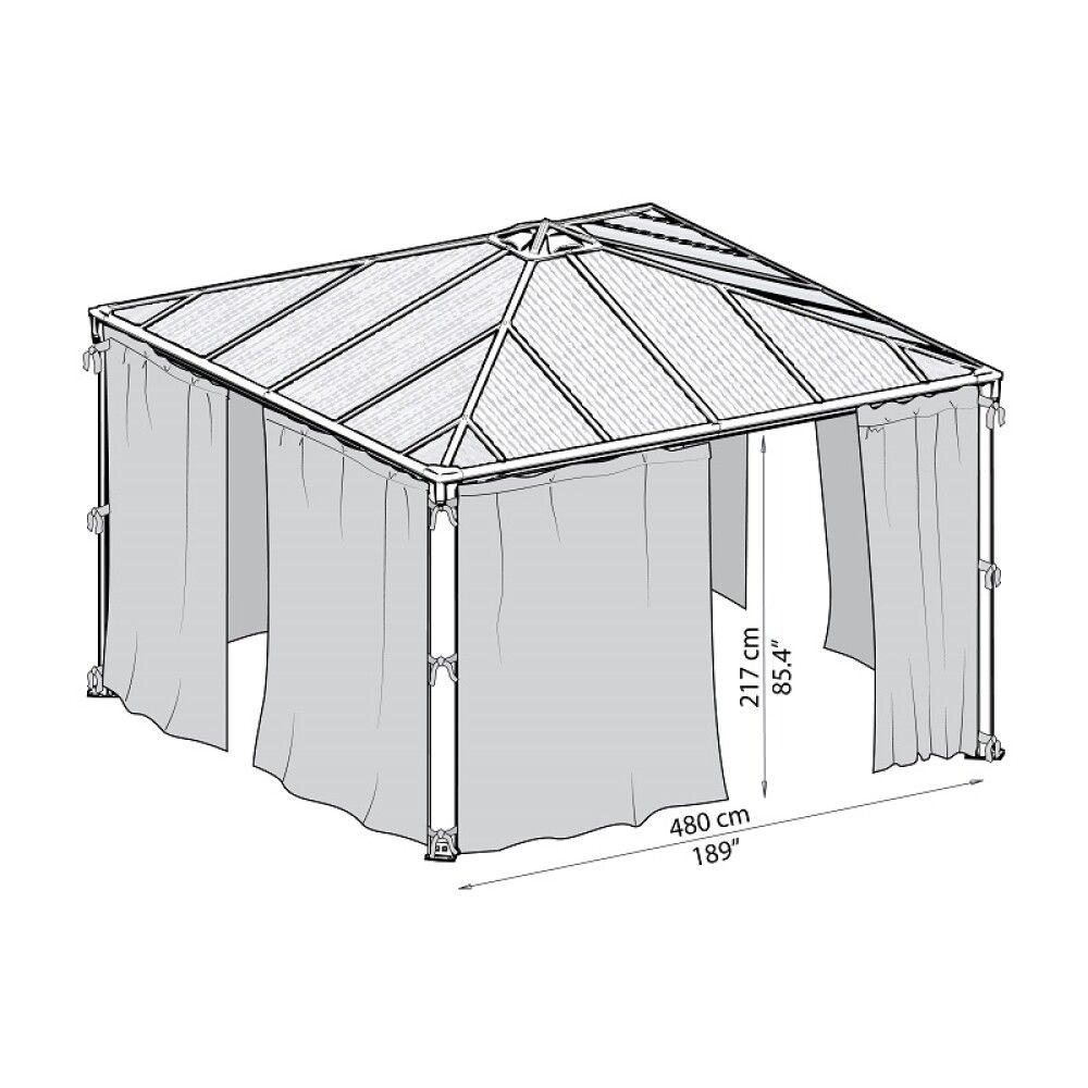 Verhosetti Palram-Canopia Palermo 3000/3600