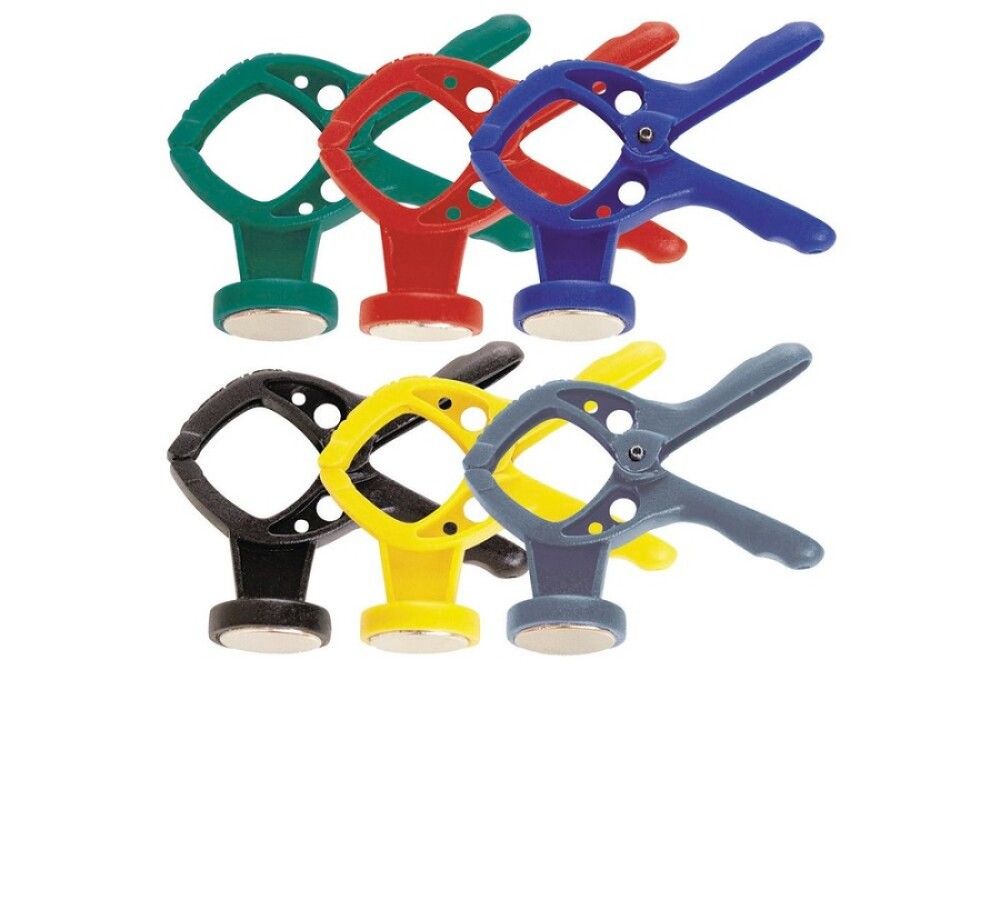 Jousipuristin Wolfcraft Microfix XS Magneetilla