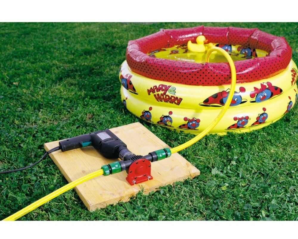 Porakonepumppu Wolfcraft muovirunko