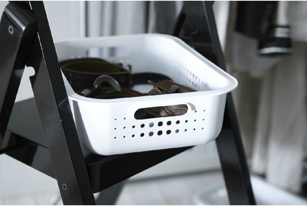 Säilytyskori SmartStore Basket Recycled 6 L Valkoinen 37 x 28 x 10 cm