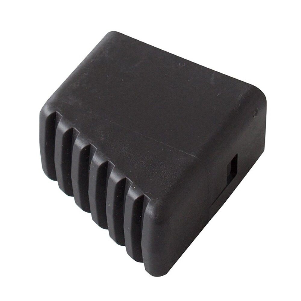 Jalkatulppapari Monto 40 x 20 mm musta