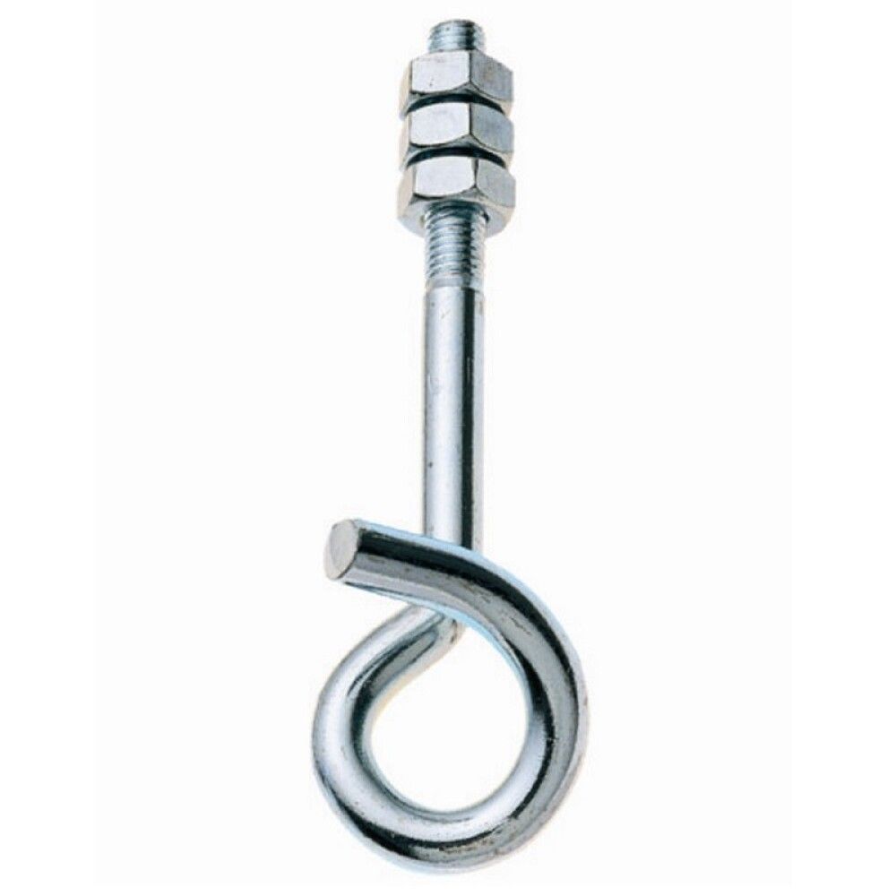 Saparokoukku Puulle/Metallille M10 x 140 mm