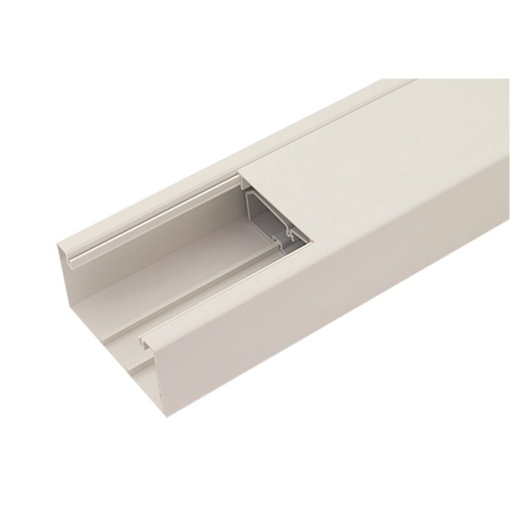 Kaapelikanava REV Ritter valkoinen 110 x 60 mm 2 m