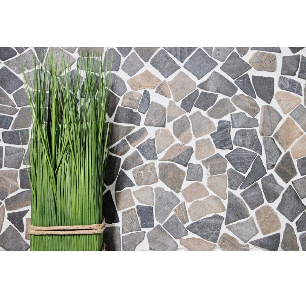 Luonnonkivimosaiikki Fliesen Ciot Harmaa 30,5 x 30,5 cm