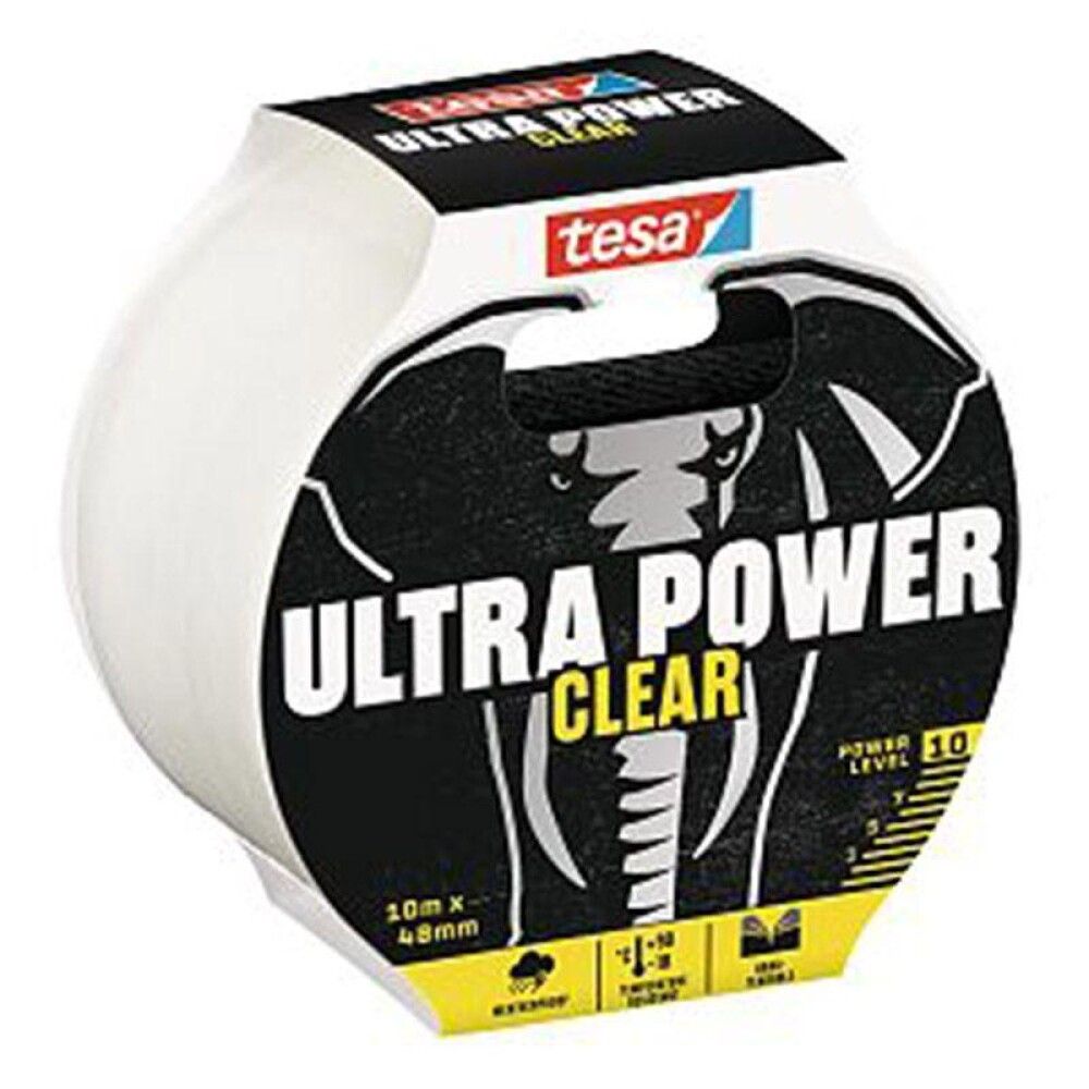 Korjausteippi Tesa Ultra Power Tesa CLR 10 m