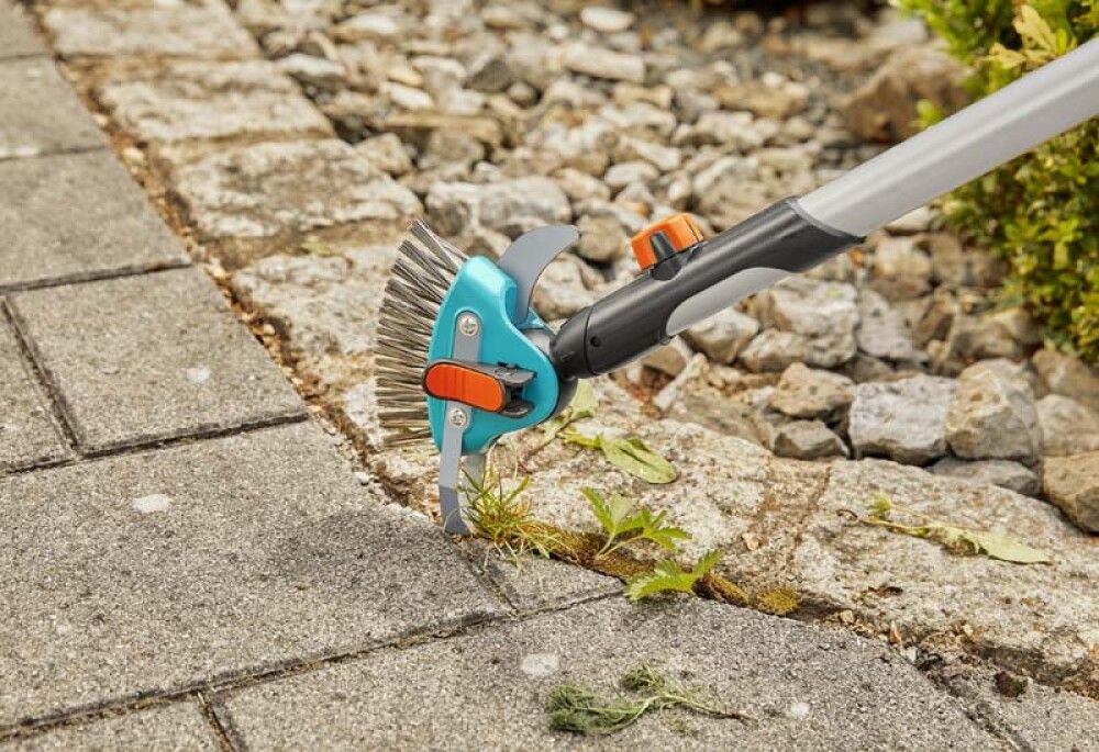 Kiveysten puhdistusharja Gardena Combisystem 3in1