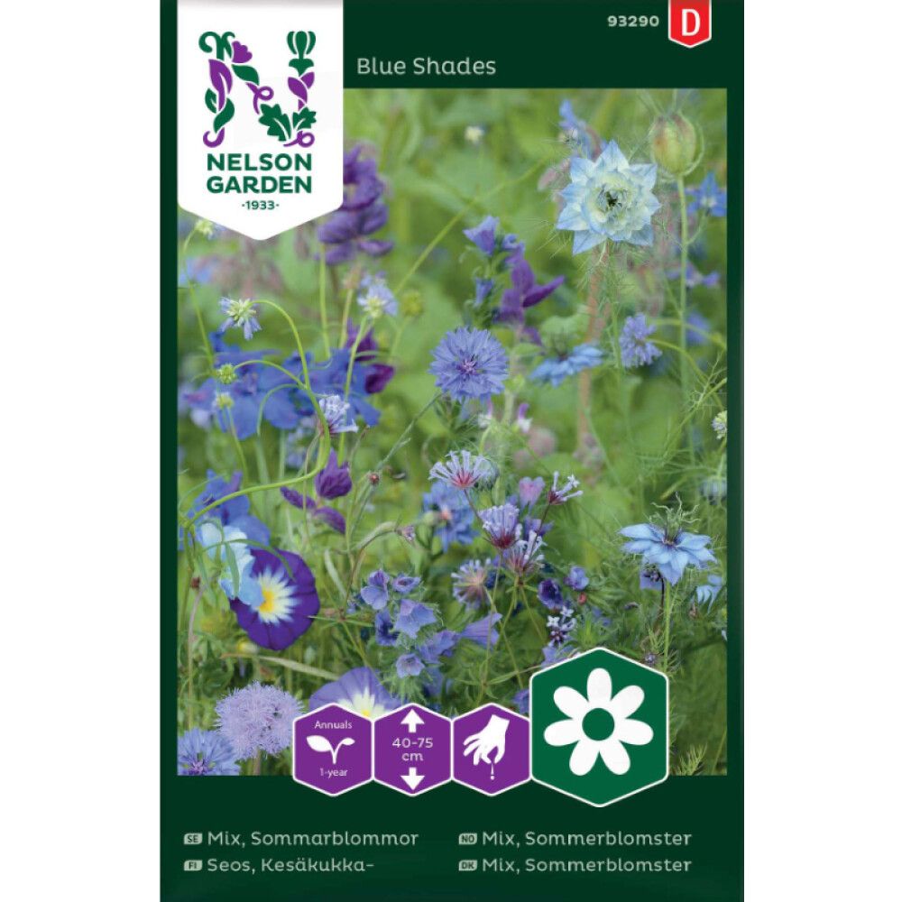 Kesäkukka Mix Nelson Garden sininen