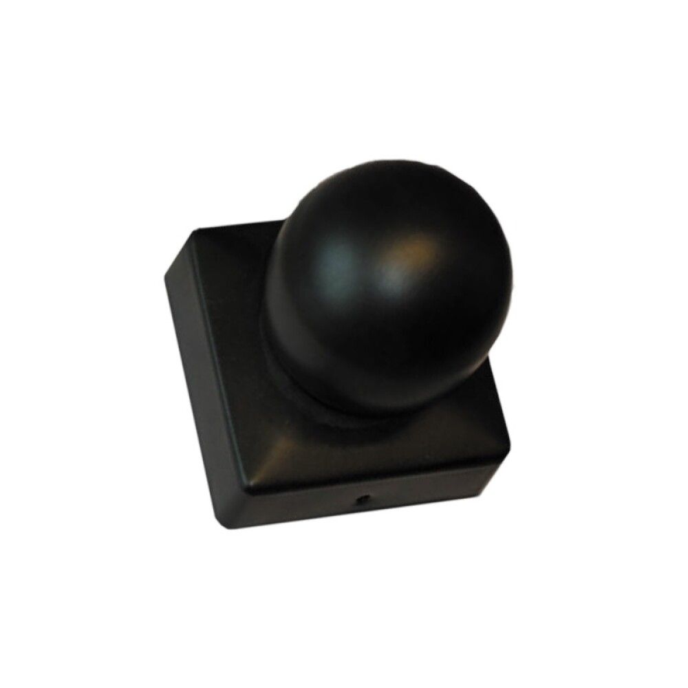 Tolpanhattu musta 91 x 91 mm