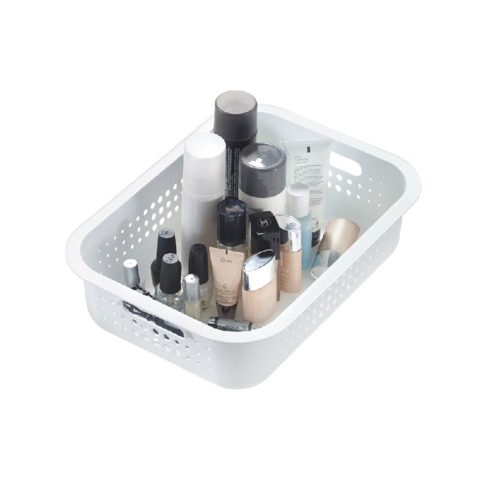 Säilytyskori SmartStore Basket Recycled 6 L Valkoinen 37 x 28 x 10 cm