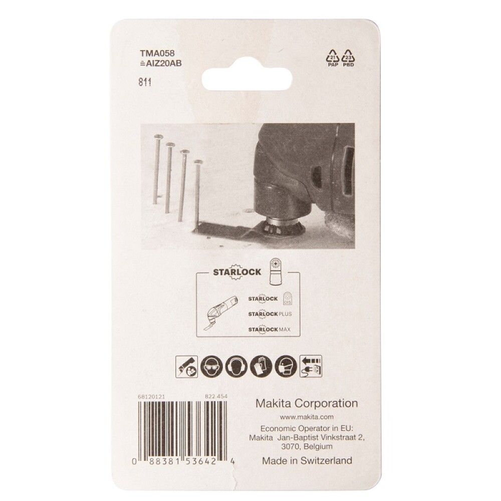 Sahanterä Makita B-64923 20 mm