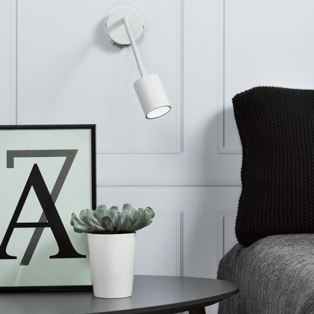 Seinävalaisin Nordlux Explore Flex Valkoinen