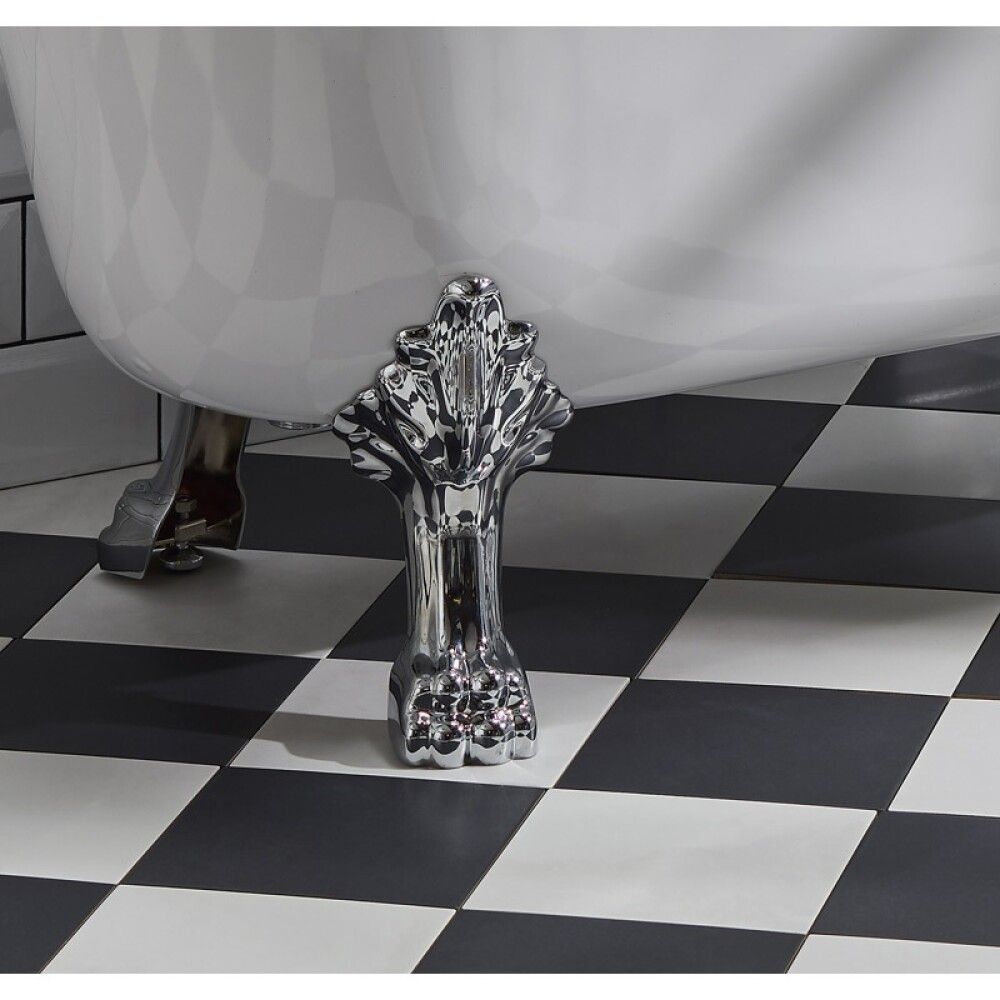 Ammejalat ja poistoputki Camargue Svinkløv & Rønne kromi 15 x 12 x 30 cm