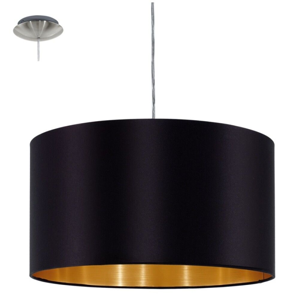 Riippulavaisin Eglo Maserlo Musta Ø 38 cm