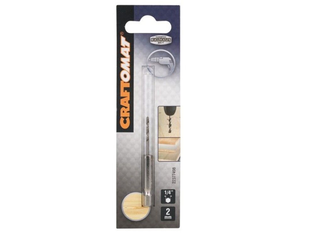 Puuporanterä Craftomat 2mm HEX 1/4”