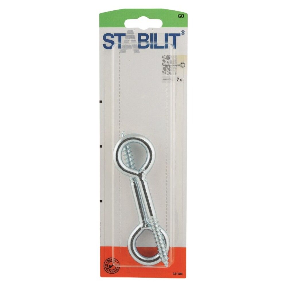 Silmukkaruuvi Stabilit 2 kpl/pkt