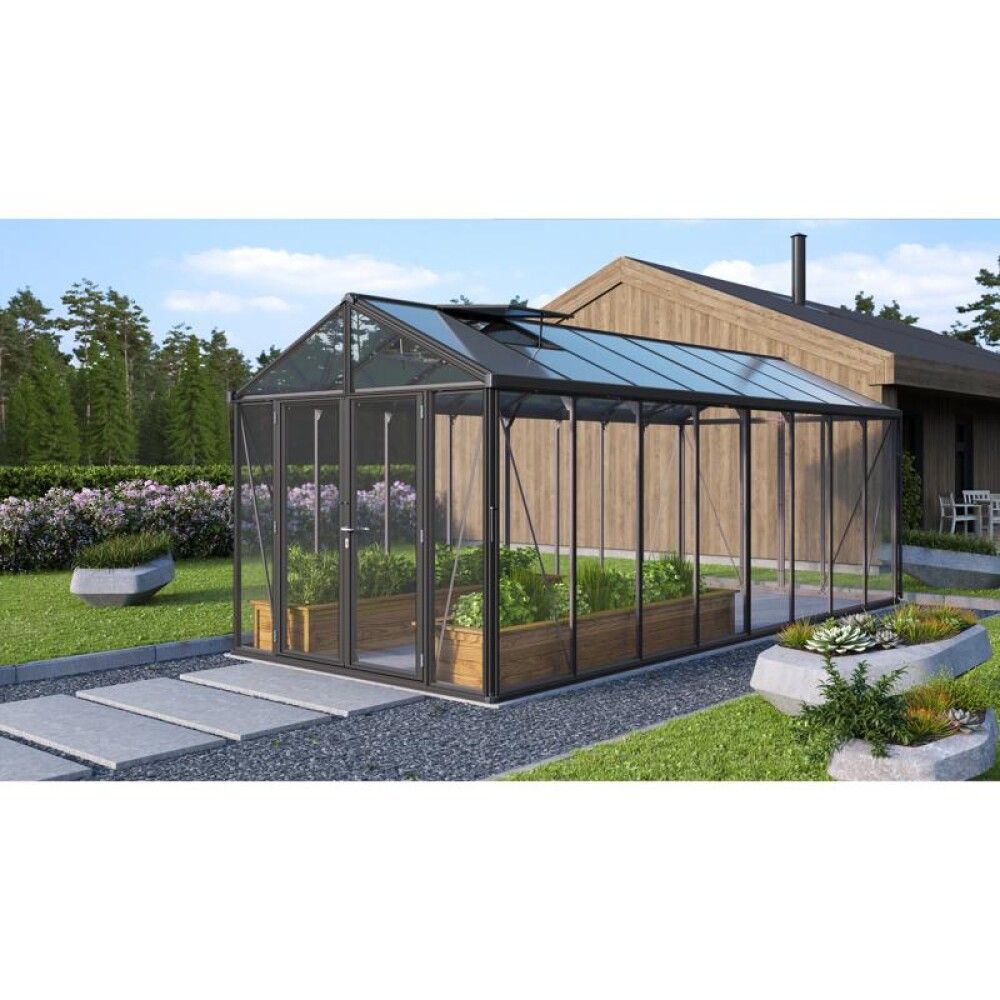 Kasvihuone Poseidon 15,7 m²