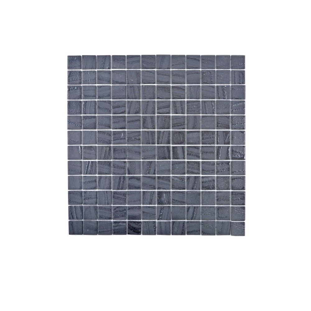 Mosaiikkilaatta Fliesen Quadrat Eco Uni musta 31,5 x 31,5 cm