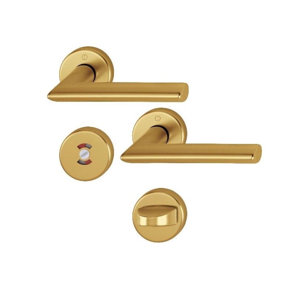 Väliovenpainike Swedoor Stockholm Pronssi WC-vääntönuppilla