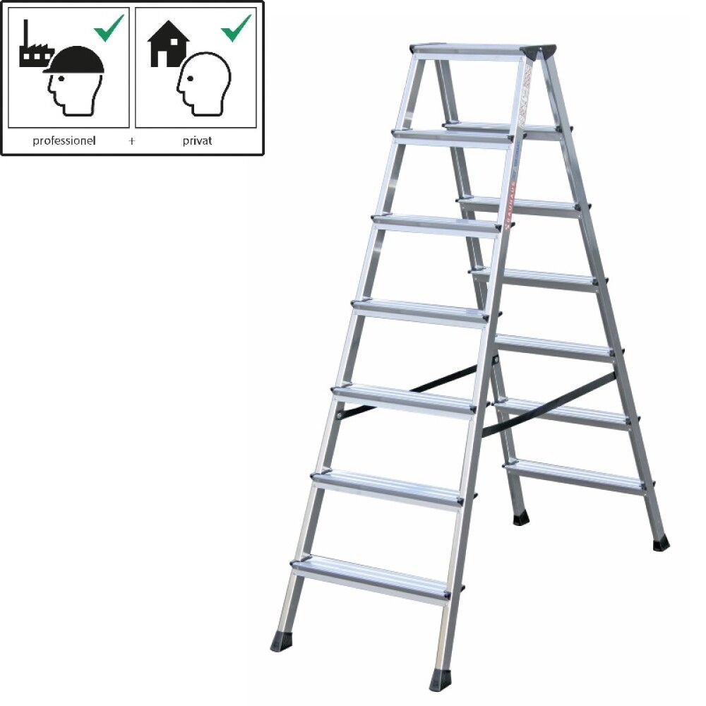 Työpukki Krause 2 x 7 Alumiini