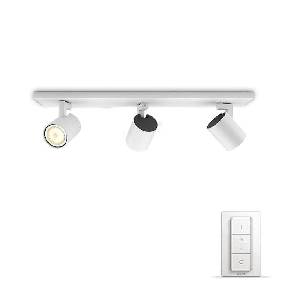 Kohdevalaisin Philips Hue Runner valkoinen 3-os