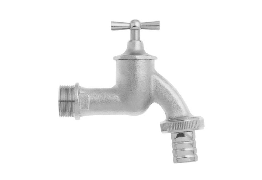 Laskuhana 3/4" mattakromi