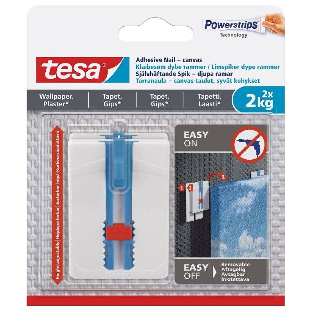 Tarranaula canvas-tauluille tapettiin Tesa 2 kg 2 kpl