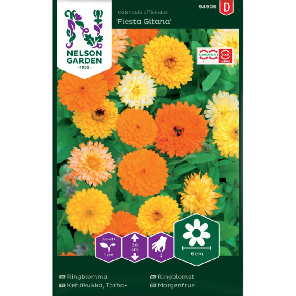 Tarhakehäkukka Nelson Garden Fiesta Gitana