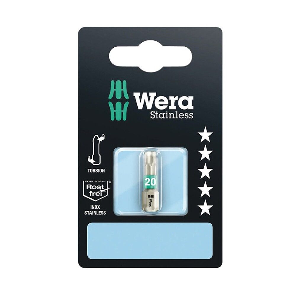 Ruuvauskärki Wera 3867/1 TS TORX TX20 x 25 mm