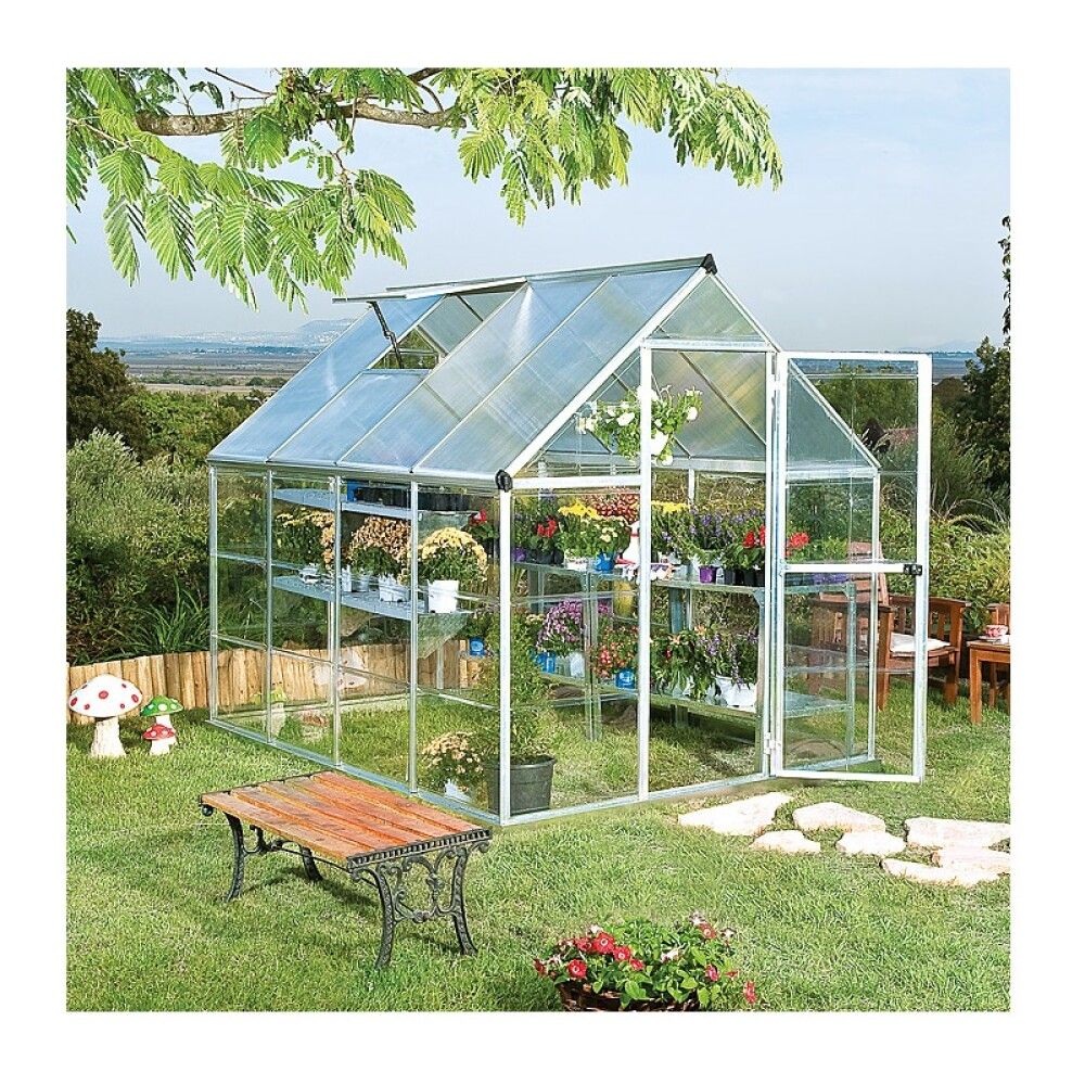 Kasvihuone Palram-Canopia Hybrid 4,6 m² (185 x 248 cm)