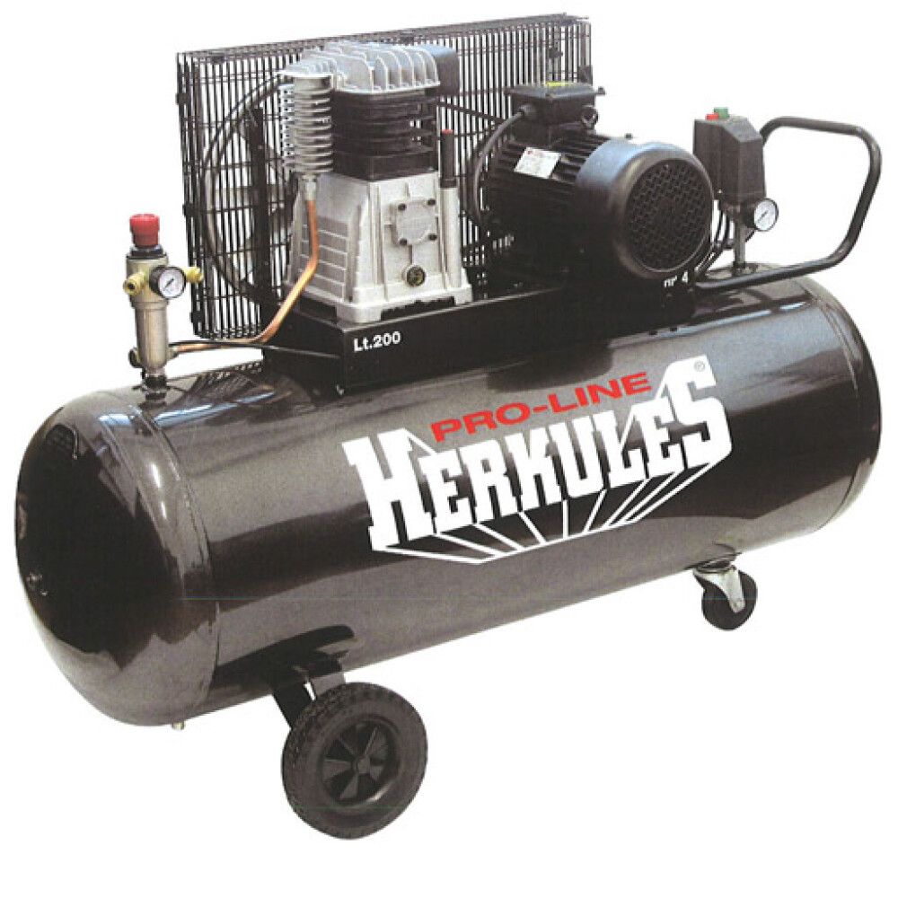 Kompressori  Herkules Pro-Line B3800 B/200 CT4, 3,3 kW