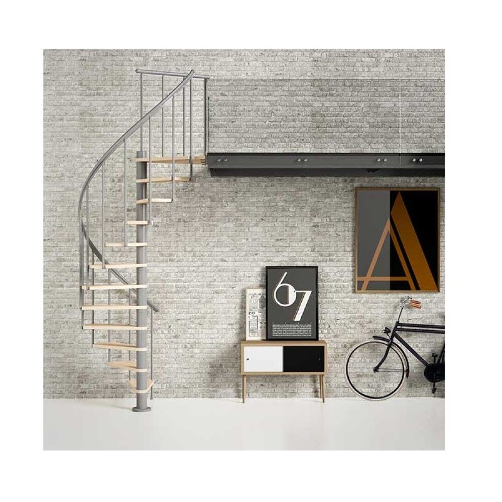 Kierreporras Dolle Calgary Harmaa 120 cm