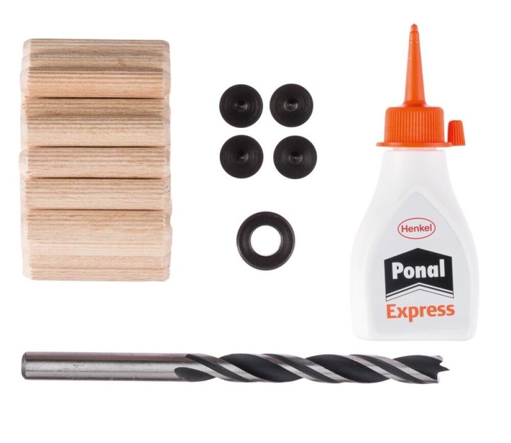 Puutappisarja Craftomat 8 x 40 mm 32 kpl