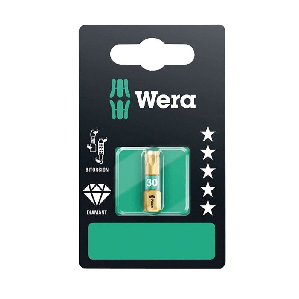 Ruuvauskärki Wera Diamond BiTorsion TX 30 25 mm