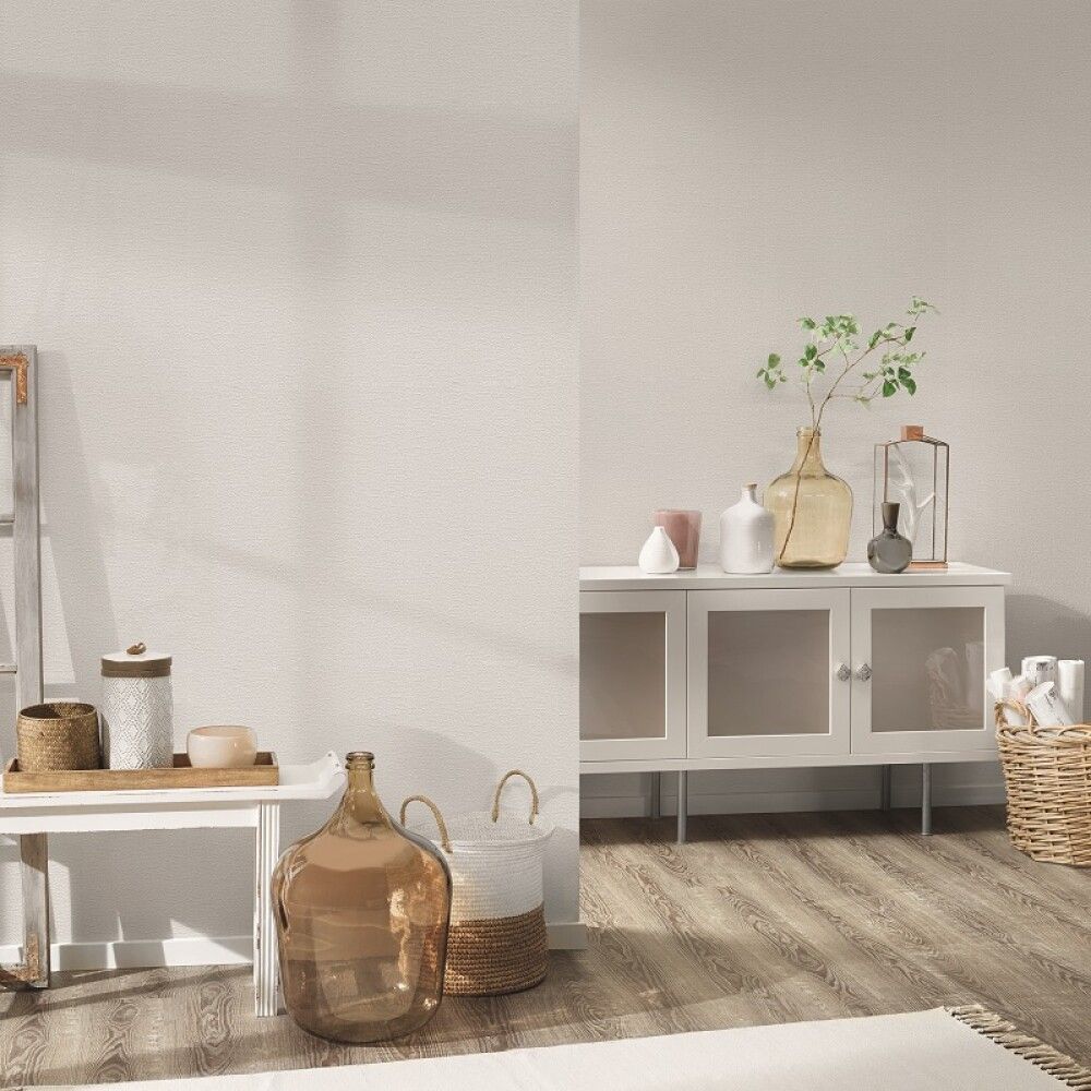 Vinyylitapetti Grandiosa Valkoinen 15 m