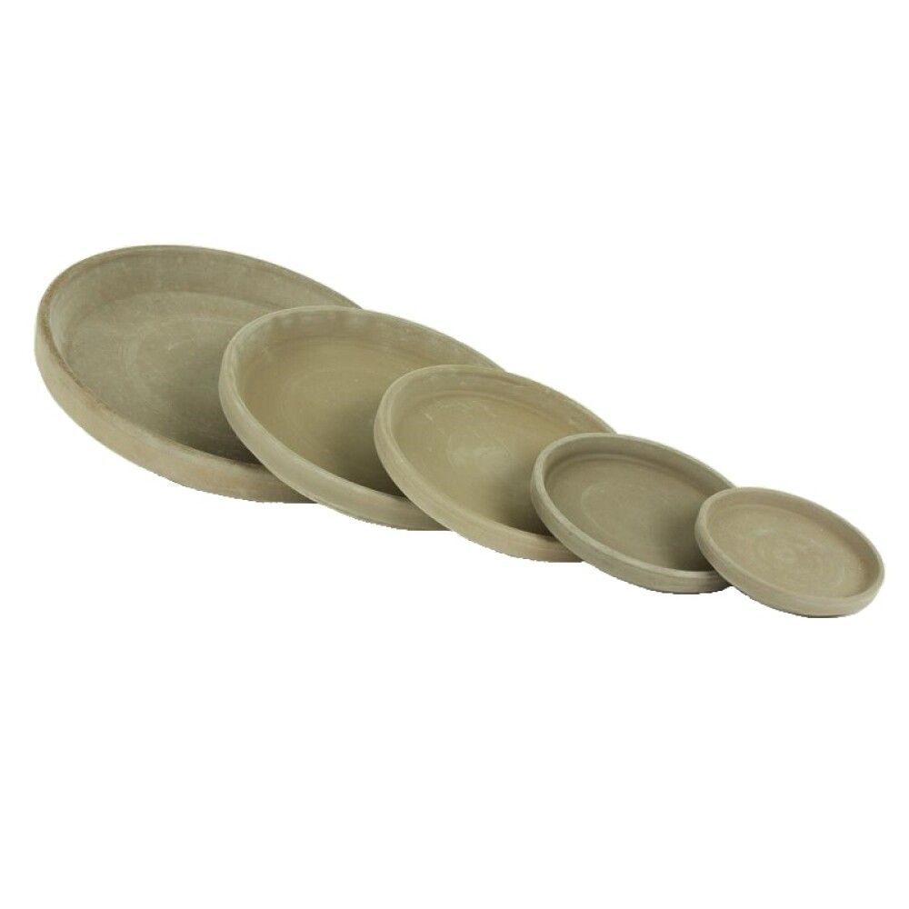 Aluslautanen Stan harmaa basaltti 13 cm