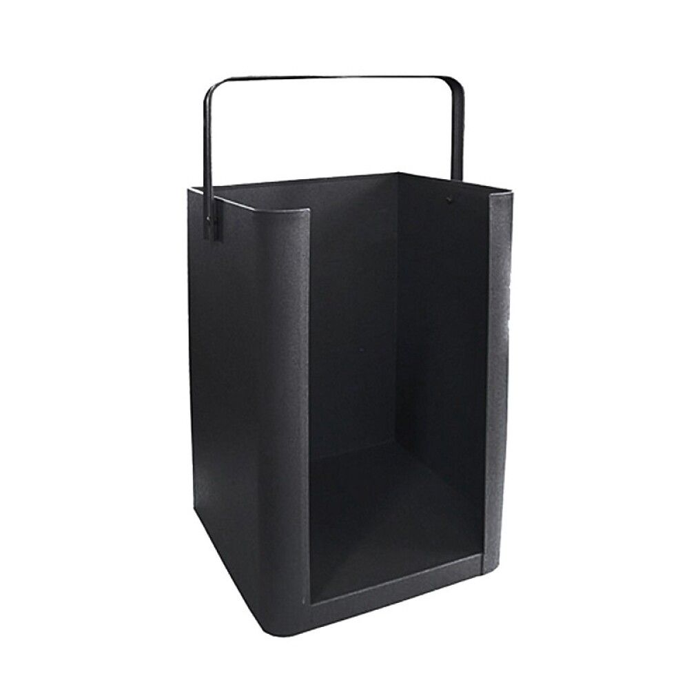 Brikettilaatikko Lienbacher musta 32,5 x 20 cm