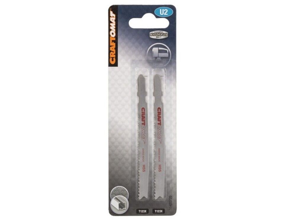 Pistosahanterä Craftomat T123XPROG 100MM 2kpl