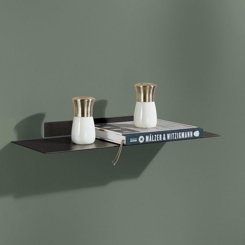 Teräshylly Dolle Shelf+ Katana Musta 800 x 200 x 45 mm