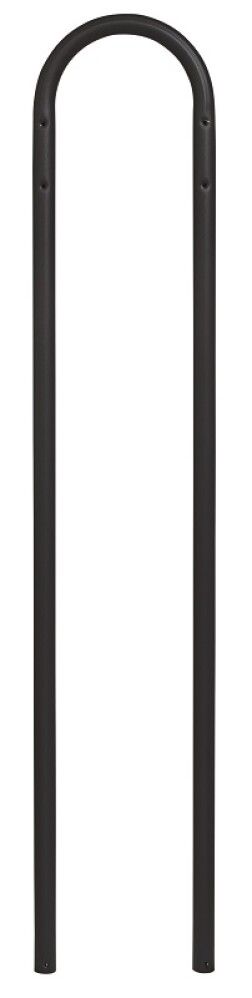 Asennusjalka Me-FA -postilaatikoille musta 118,5 cm