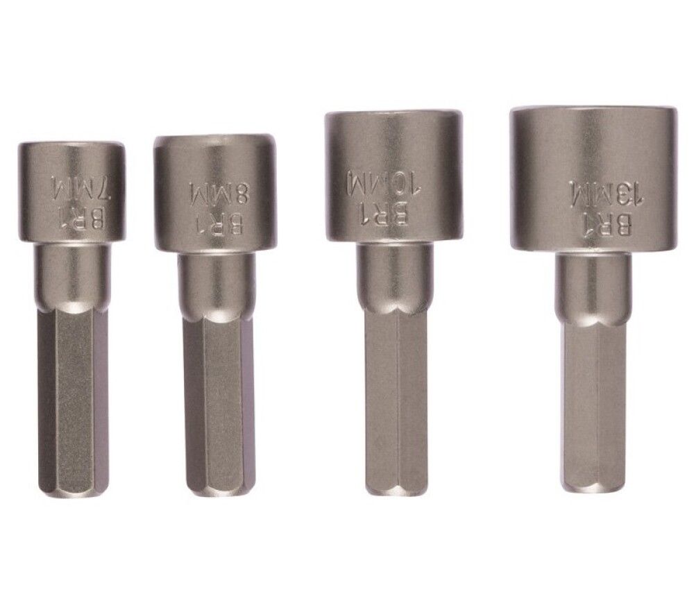 Hylsyavainsarja Craftomat 7/8/10/13mm 4 K