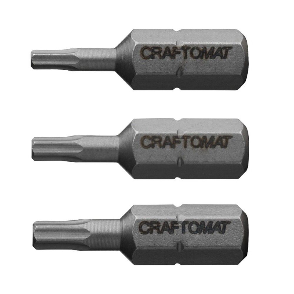 Ruuvauskärki Craftomat SL 4/5/6 25 mm 3 kpl