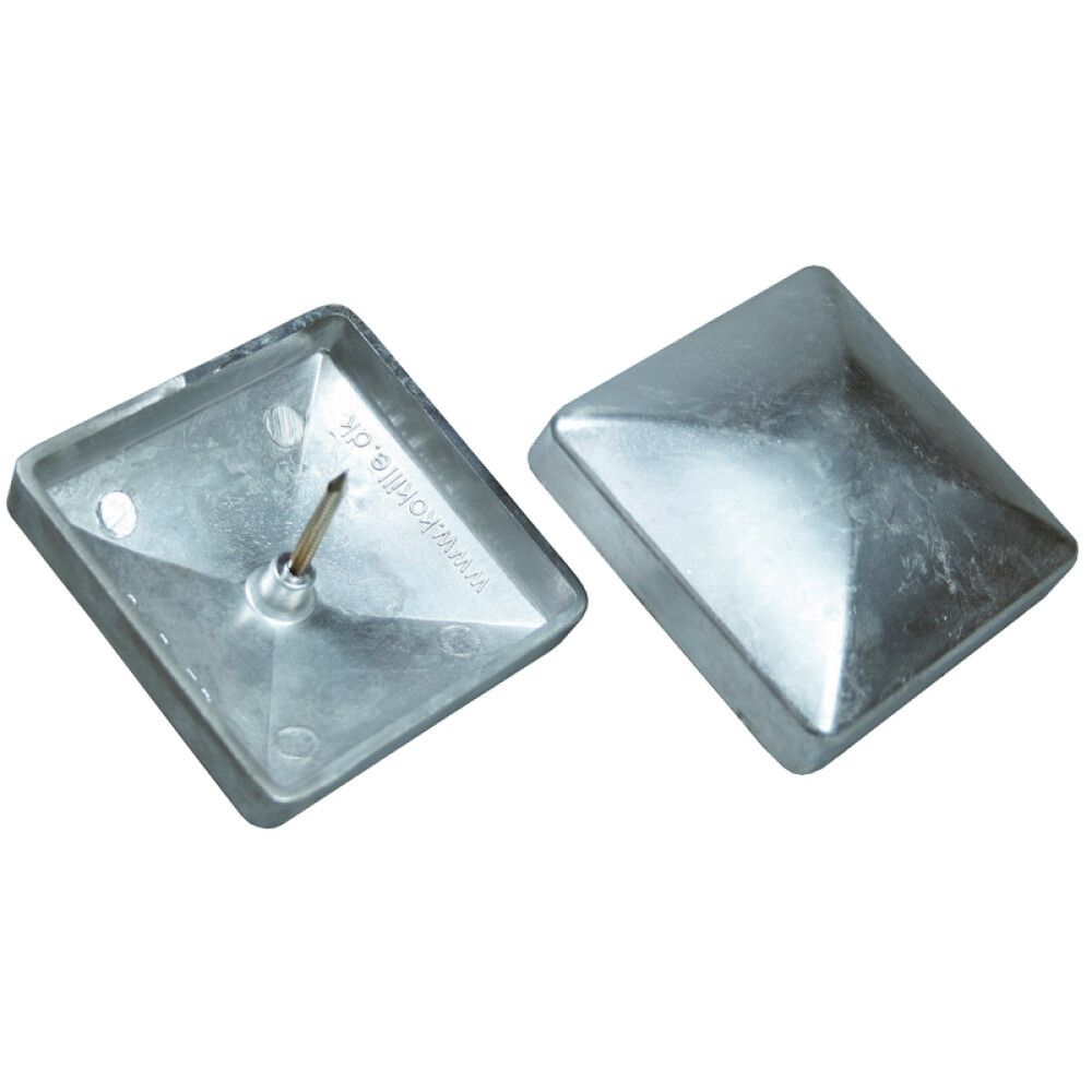 Tolpanhattu alumiini 92 x 92 mm