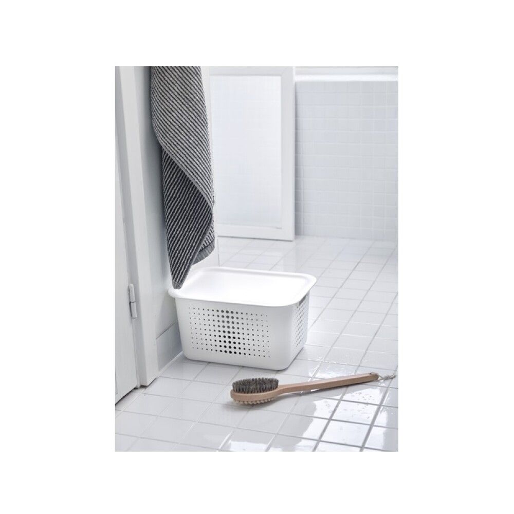 Kansi SmartStore Basket Recycled Valkoinen 38 x 28 x 1 cm