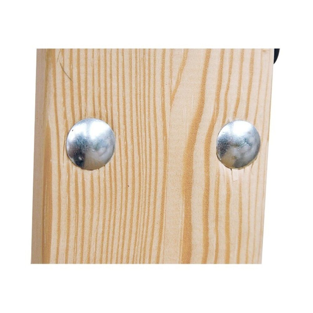 Lukkoruuvi mutterilla Profi Depot ZN, DIN603, 10 x 60 mm, 50 kpl