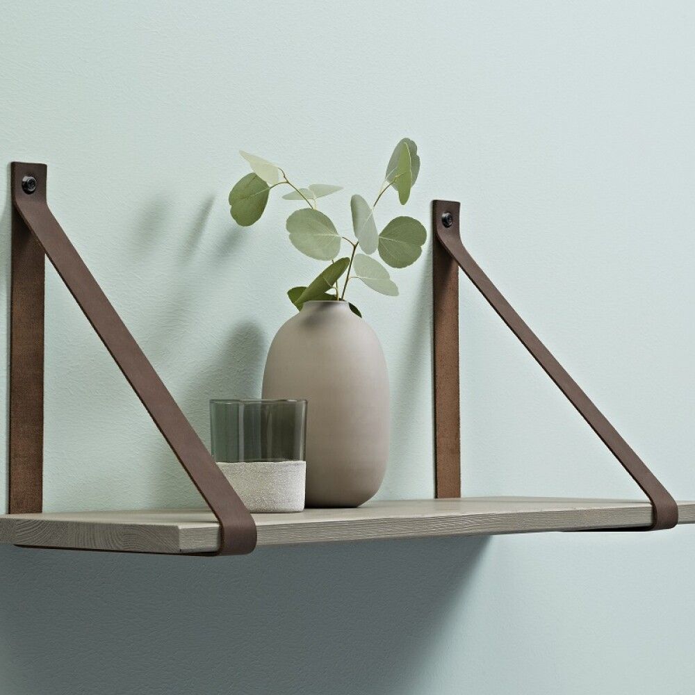 Hyllynkannatin Dolle Loop-Set Ruskea nahka