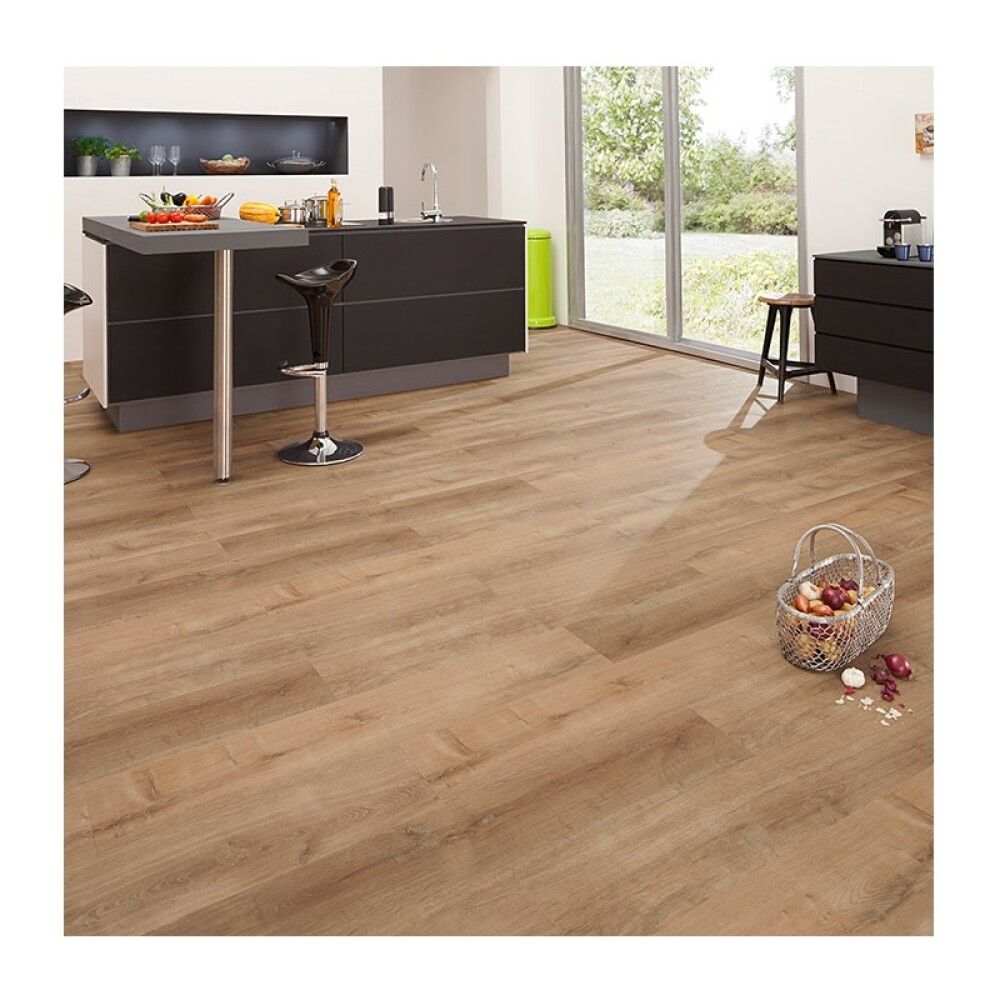 Vinyylilankku b!design Maxi Tammi Cognac