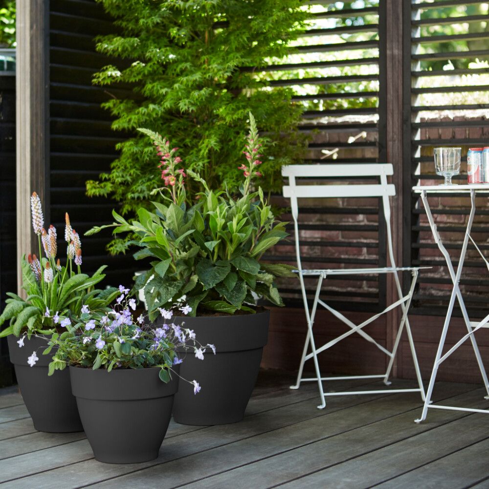 Ulkoruukku Elho Vibia Campana 35 cm antrasiitti