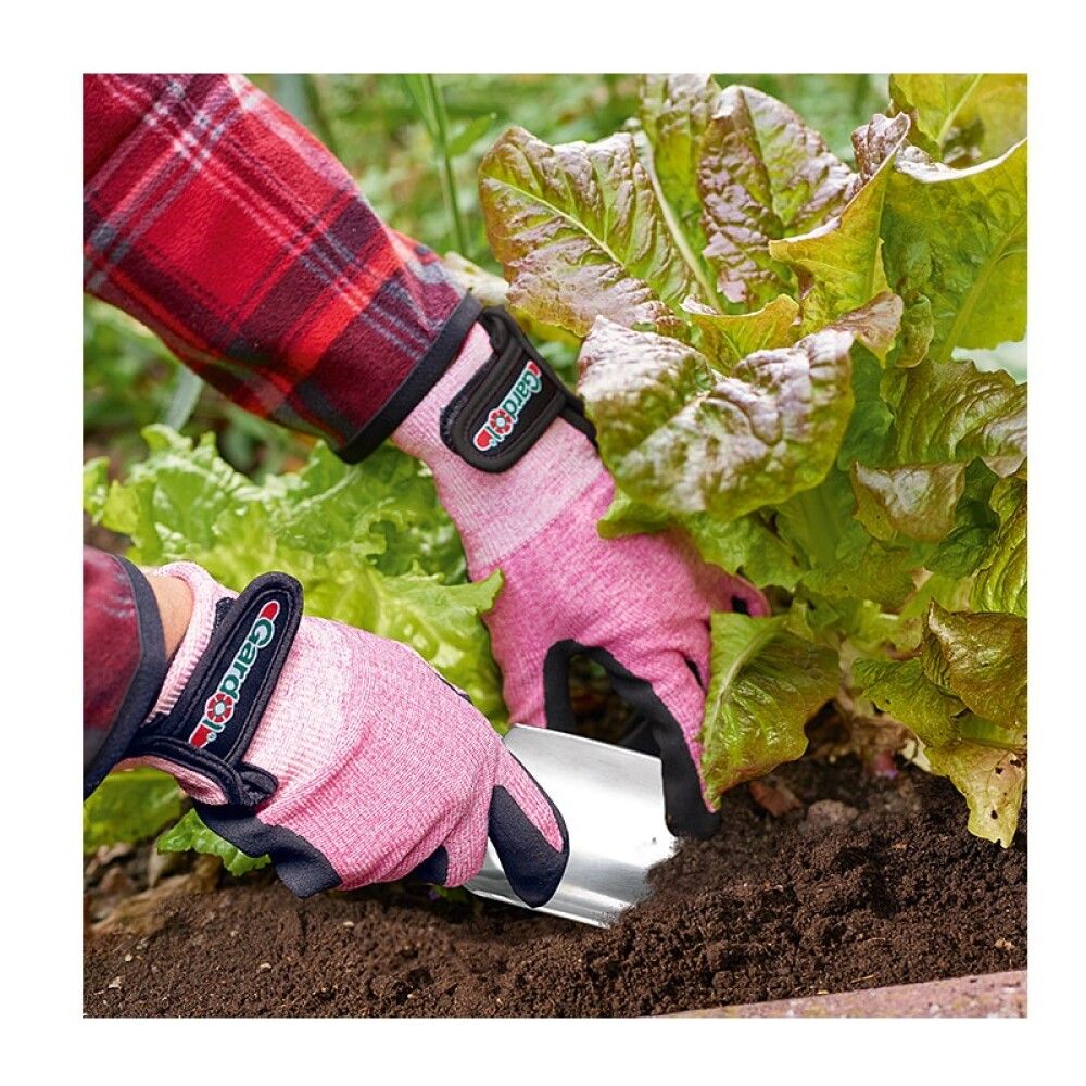Puutarhakäsine Gardol viiltosuojattu pinkki